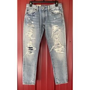 Denim Supply Ralph Lauren Jeans‎ Grove Skinny Boyfriend Distressed Size 25 New